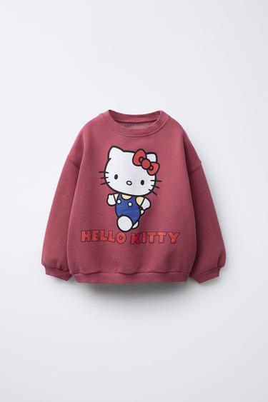 Zara Толстовка с принтом HELLO KITTY © SANRIO купить с доставкой.