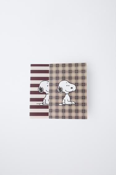 Zara Набор из двух блокнотов SNOOPY PEANUTS™ купить с доставкой.