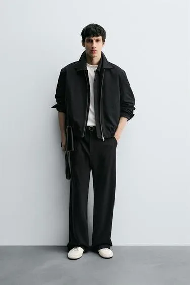 Брюки RELAXED FIT из струящейся ткани