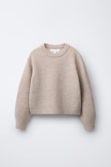 Zara Свитер в рубчик купить с доставкой.