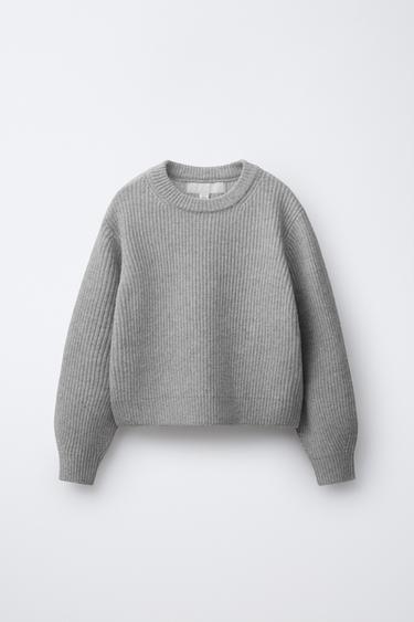 Zara Свитер в рубчик купить с доставкой.