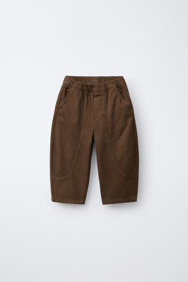 Zara Брюки BALLOON мягкие