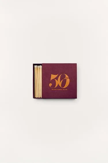 Зажигалка 50-летие WHITE-TIPPED MATCHBOX (60 штук)