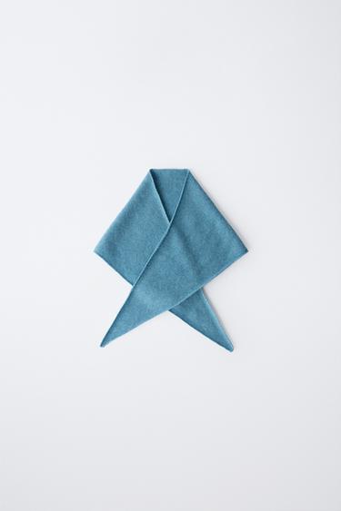 Zara Треугольный шарф из 100% кашемира