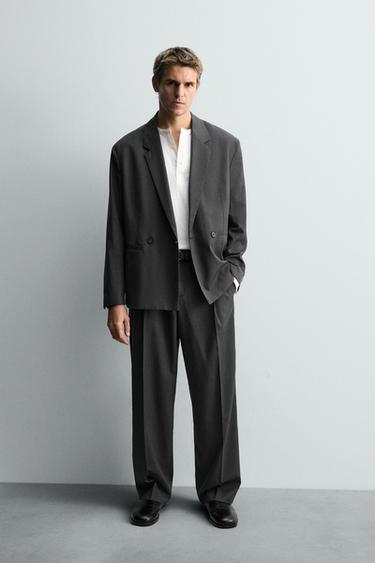 Zara Брюки костюмные со складками