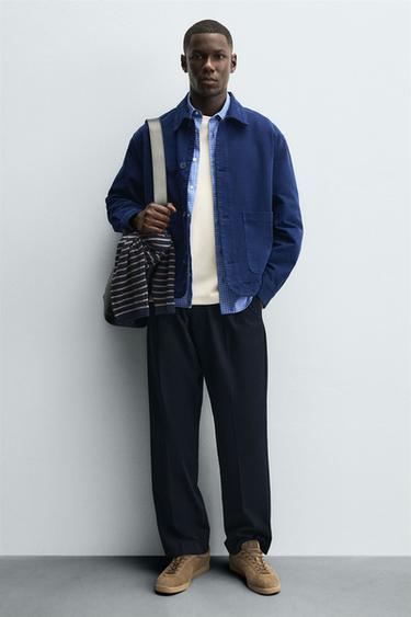 Zara Кожаные кроссовки