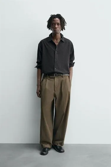 Рубашка JACQUARD с геометрическим узором