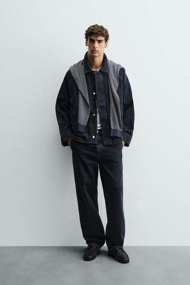 Zara Джинсовая куртка с карманами