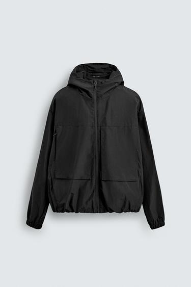 Zara Куртка из технической ткани с флисом купить с доставкой.