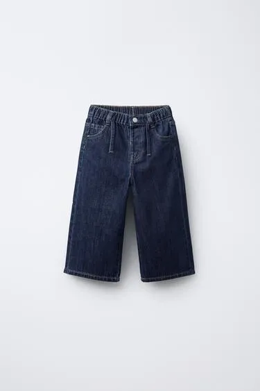 Джинсы WIDE LEG на шнурке
