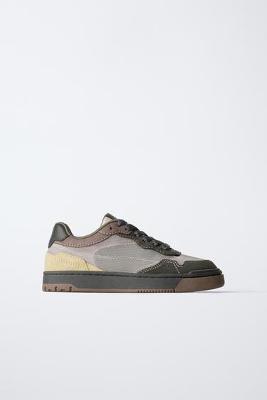 Zara Комбинированные кеды