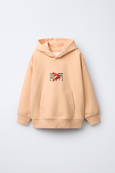 Zara Худи SPORTY INTERLOCK