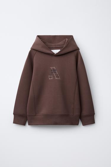 Zara Худи SPORTY с капюшоном