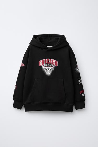 Zara Худи с капюшоном CHICAGO BULLS NBA купить с доставкой.