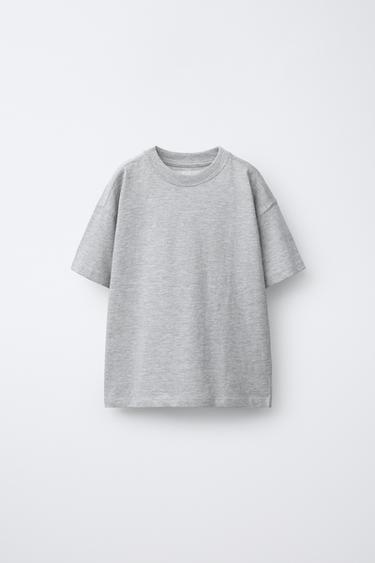 Zara Футболка среднего веса PLAIN