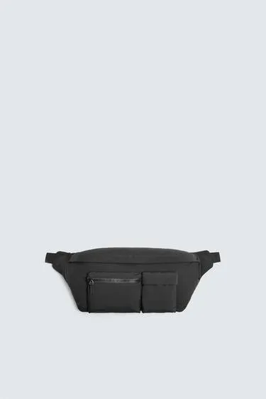 Поясная сумка XL из технической ткани- Заказать в России