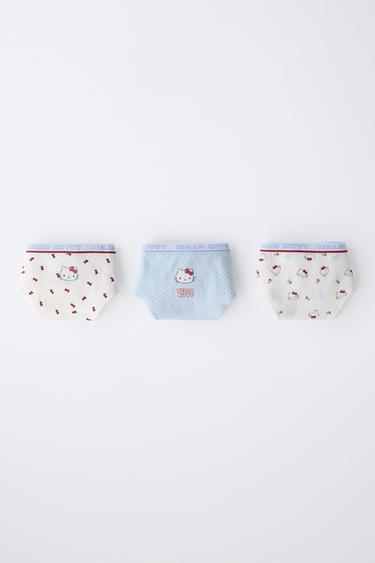 Zara 6-14 лет/набор из трех трусов HELLO KITTY © SANRIO купить с доставкой.