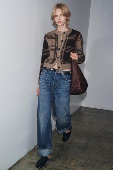 Zara Кардиган в клетку