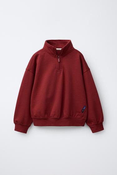 Zara Базовая толстовка на молнии купить с доставкой.