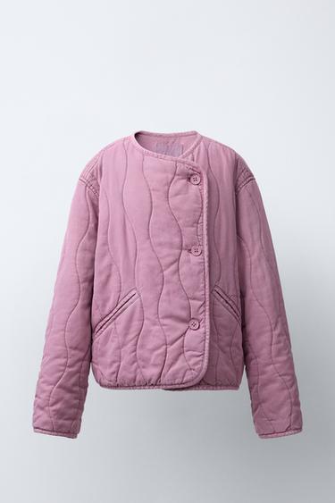 Zara Куртка с перекрестным застежкой купить с доставкой.