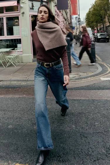 Джинсы Z1975 WIDE-LEG LOOSE с широкими штанинами- Заказать в России