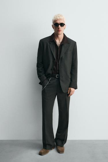 Zara Кожаные сапоги на каблуке из ограниченной коллекции купить с доставкой.