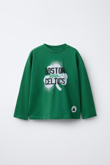 Zara Лонгслив CELTICS NBA купить с доставкой.