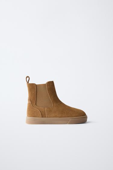 Zara Кожаные ботинки