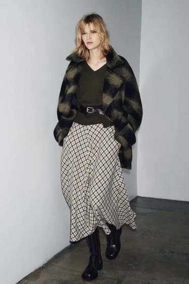 Юбка в клетку — ZW COLLECTION