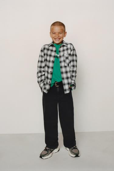 Zara Футболка с рельефным принтом