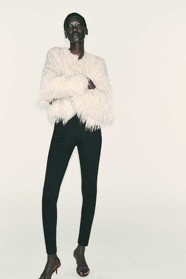 Zara Легинсы с широким поясом