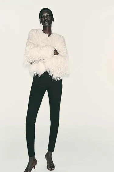 Легинсы с широким поясом