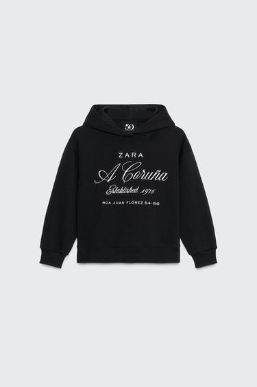 Zara Худи с капюшоном и вышивкой 50TH ANNIVERSARY