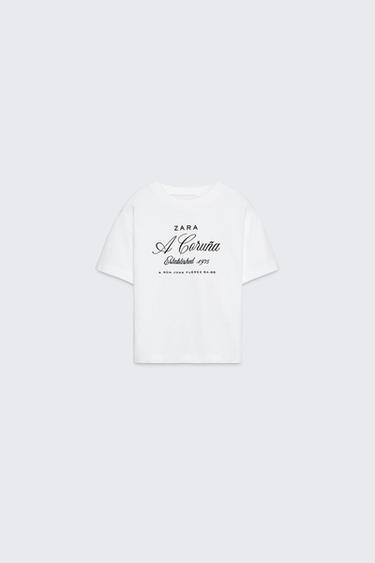 Zara Футболка с принтом «50TH ANNIVERSARY» купить с доставкой.