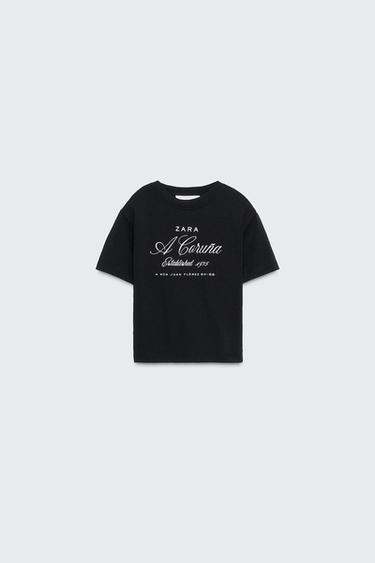 Zara Футболка с принтом «50TH ANNIVERSARY» купить с доставкой.