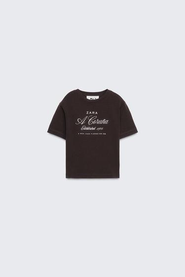 Zara Футболка с принтом «50TH ANNIVERSARY» купить с доставкой.