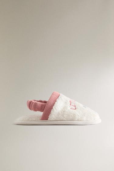 Zara Детские тапочки для ванной из махрового полотна с бантом купить с доставкой.