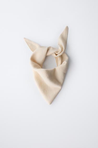 Zara Вязаная косынка купить с доставкой.