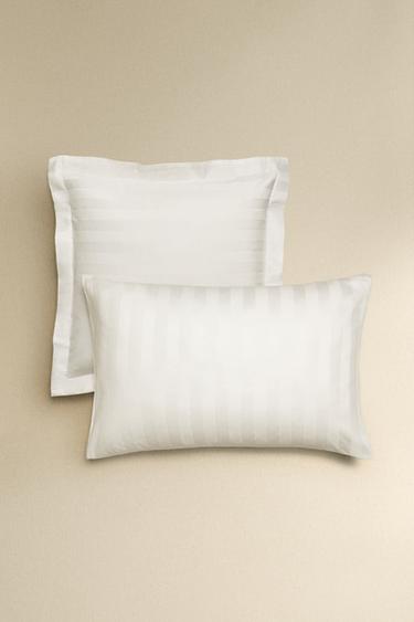 Zara Пододеяльник из сатина с полосками (500 нитей)