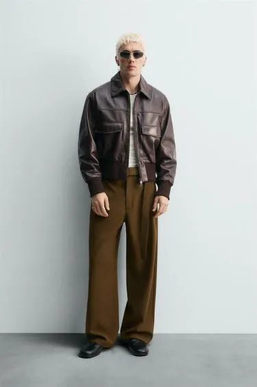Брюки RELAXED FIT с ремнем