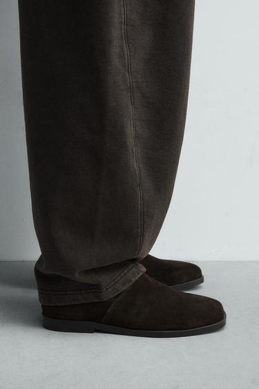 Zara Кожаные туфли — LIMITED EDITION купить с доставкой.