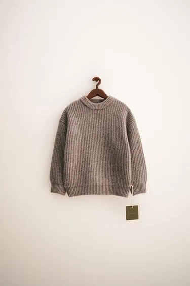ZARA TIMELESS - джемпер крупной вязки из шерсти