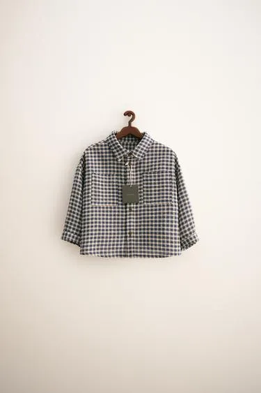 ZARA TIMELESS - рубашка в клетку виши