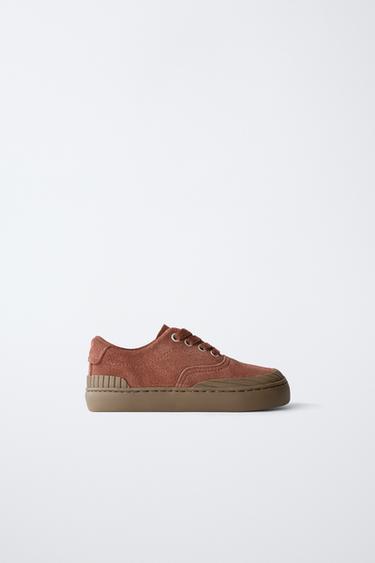 Zara ZARA TIMELESS - кожаные кроссовки