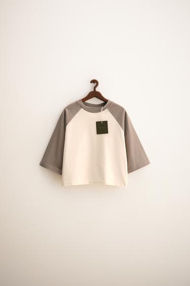 Zara ZARA TIMELESS — футболка с рукавами реглан