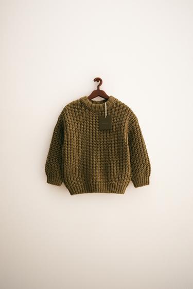 Zara ZARA TIMELESS — свитер крупной вязки из шерсти