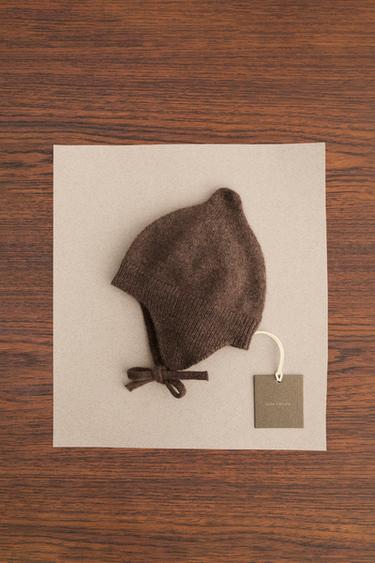 Zara ZARA TIMELESS - шапка из 100% кашемира