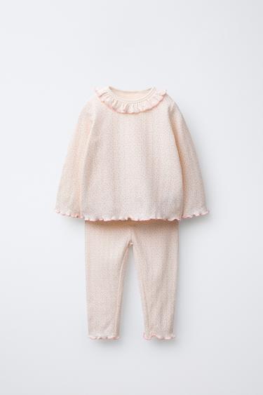 Zara 2-6 лет/ пижама в горошек купить с доставкой.