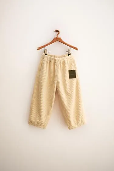 ZARA TIMELESS — брюки BAGGY SOFT TOUCH с контрастной отделкой