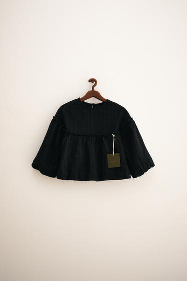 Zara ZARA TIMELESS — блуза структура купить с доставкой.